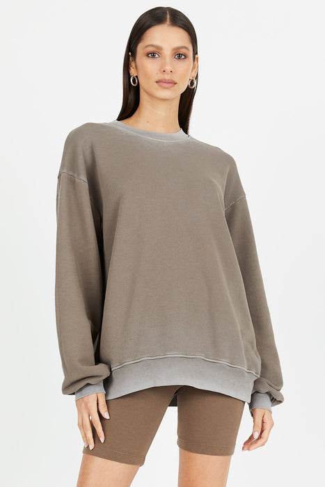 Brooklyn Oversized Crew - Cotton Citizen