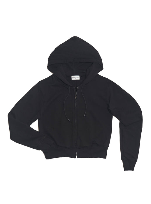 Milan Crop Zip Hoodie - Cotton Citizen